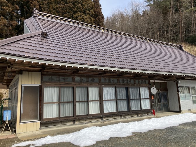 塗装前の屋根